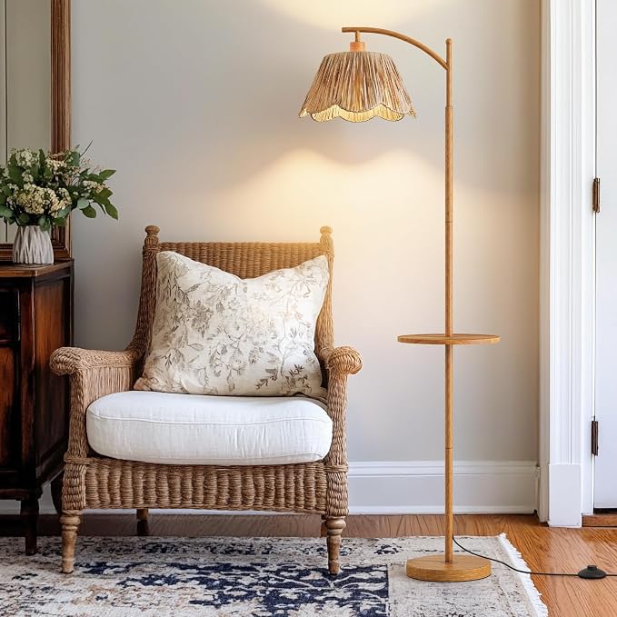 Oneach 63.5" Floor Lamp with Table by Oneach