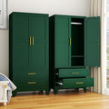 GAIOUS 71" Metal Wardrobe Cabinet by GAIOUS
