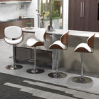 civama Bar Stools Set of 6 for Kitchen Counter, Adjustable Bar Height Chairs - Image 7