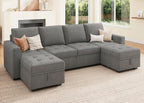 HONBAY Modular Sectional Sleeper Sofa - Image 7