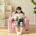 MAXYOYO Kids Bean Bag Chair, Comfy Faux Fur Bean Bag Sofa - Image 3