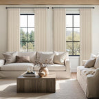 94 Inches Long Pinch Pleated Semi Sheer Curtains - Image 6