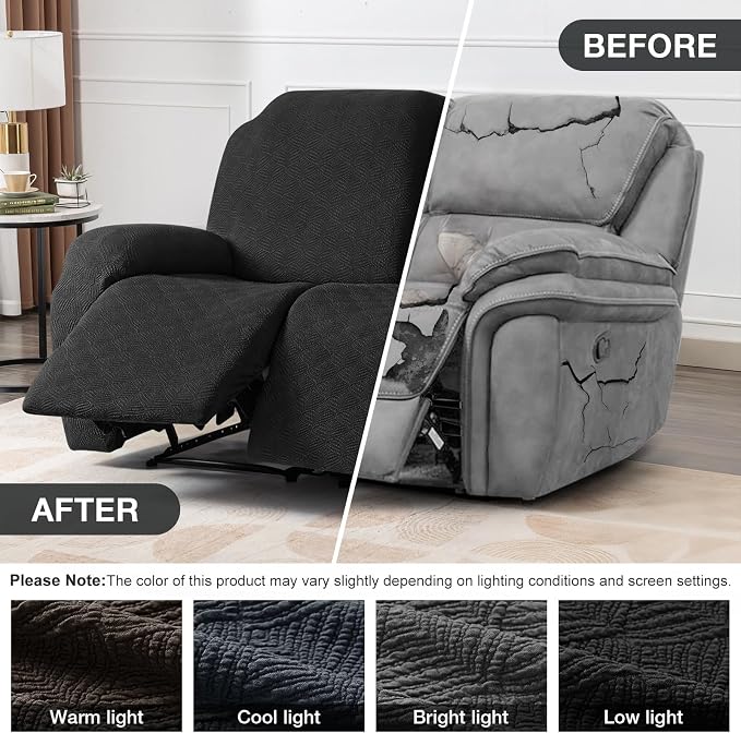 Timeles Recliner Covers Recliner Loveseat Covers Reclining Couch Covers Sofa - Image 4