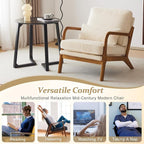 VINGLI Upgraded Premium Corduroy Accent Chair, Upholstered Arm Chair, Solid - Image 7