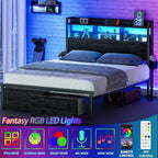 Furnulem Full Size Bed Frame - Image 5