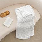 BEDELITE White King Blanket for Bed, Soft Cozy Gifts for Women, 108 * 90 | 3D - Image 5