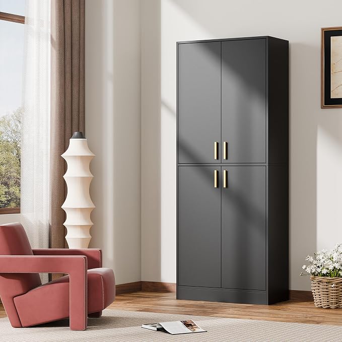 Cozy Castle Kitchen Pantry Cabinet - Image 7