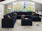 EASE MOOSE Modular Sofa, Oversized U Shape Sectional Modular Sofa, Wide Deep - Image 4