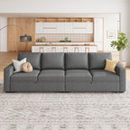 HONBAY Modular Sectional Sleeper Sofa Bed, - Image 7