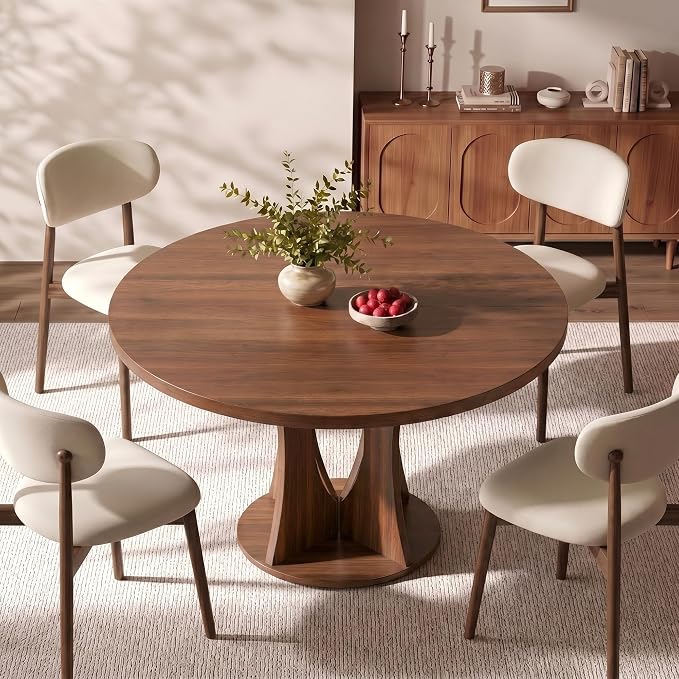 Einhomn 47.2-inch Round Dining Table, Kitchen Table - Image 3