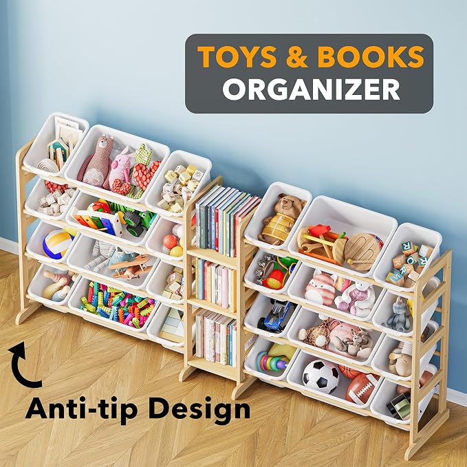 SpaceAid Large Toy Storage Organizer - Image 4