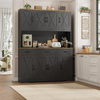 HOSTACK 71" Tall Pantry Cabinet - Image 3