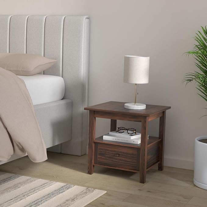 SIMPLIHOME Warm Shaker End Table - Image 2