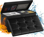 ENGPOW Storage Ottoman Bench, Fireproof Folding Bench by ENGPOW
