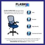 Flash Furniture Porter High-Back Swivel Office Chair - Image 15