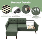 Tbfit L Shaped Couch Sofa, 3 Seater Sofas - Image 6
