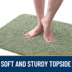 OLANLY Dog Door Mat for Muddy Paws 70x35, Super Absorbent Chenille Mud Mat | - Image 4