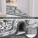 Yamaziot Washable Runner Rug, 2x8 Non-Slip Boho Vintage Hallway Kitchen Rug | - Image 4