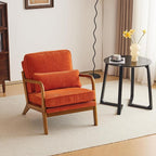 Karl home Mid-Century Modern Accent Chair, Living Room Chairs by Karlhome