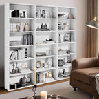 GRUSIGN 71" Tall 6-Tier Bookshelf, Large Open Display Bookcase - Image 8