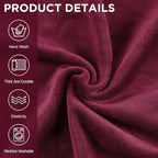 Peryiter 3 Pcs Couch and Loveseat Covers Set Sofa Cover - Image 4