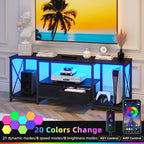 GYIIYUO TV Stand with Fabric Drawers - Image 4