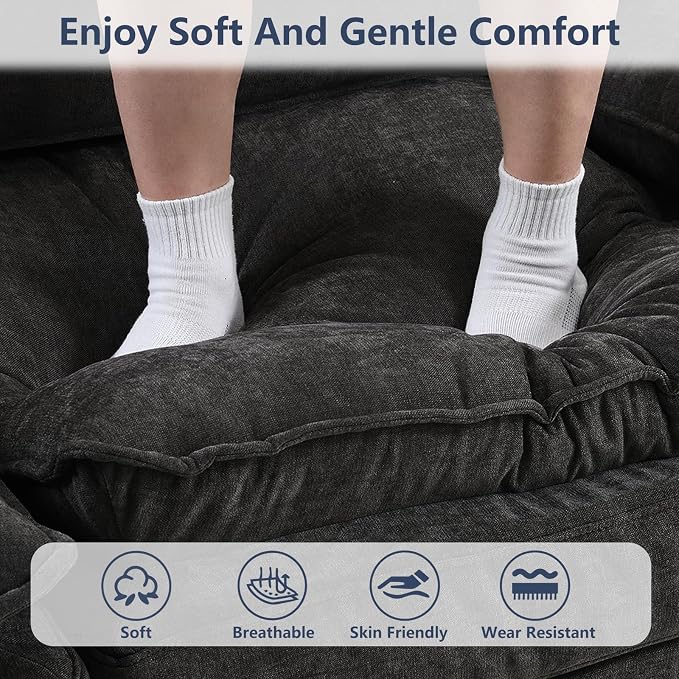 U Shaped Modular Sectional Sofa, Cloud Couch - Image 5