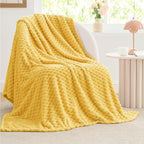BEDELITE Yellow Throw Blanket for Couch, Soft Cozy Gifts for Women, 50 * 60 | by BEDELITE