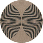 Lahome Modern Rainbow Small Round Rug, 3ft Washable Circle Rug - Image 7