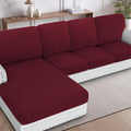 H.VERSAILTEX Sectional Couch Covers 8 Pieces Stretch Sofa Covers by HVERSAILTEX