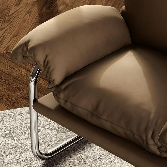 Modway Ansel Performance Velvet Accent Chair in Taupe - Image 5