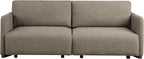 Serta Vail 86" Convertible Sleeper Sofa, Queen Size, Wall-Hugging Dreamglide - Image 3