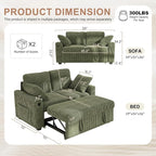 Hanherry 59" Loveseat Sofa - Image 3