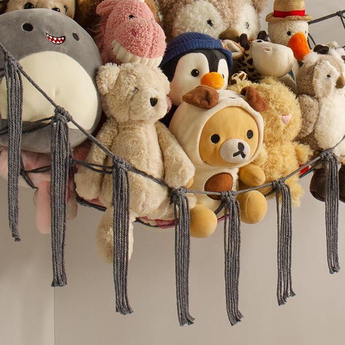 mirolam Stuffed Animal Storage Hammock Net - Image 3