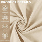 Peryiter 3 Pcs Couch and Loveseat Covers Set Sofa Cover - Image 5