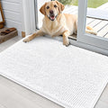 OLANLY Dog Door Mat for Muddy Paws 36x24, Super Absorbent Chenille Mud Mat | by OLANLY