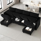Belffin Modular Sectional Sofa U Shaped Couch - Image 3
