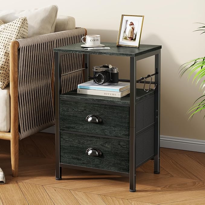 Furologee Nightstands Set 2, Night Stand - Image 2
