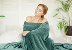 Utopia Bedding Ultra Soft Fleece Bed Blanket Twin Size Celadon | Microfiber - Image 4