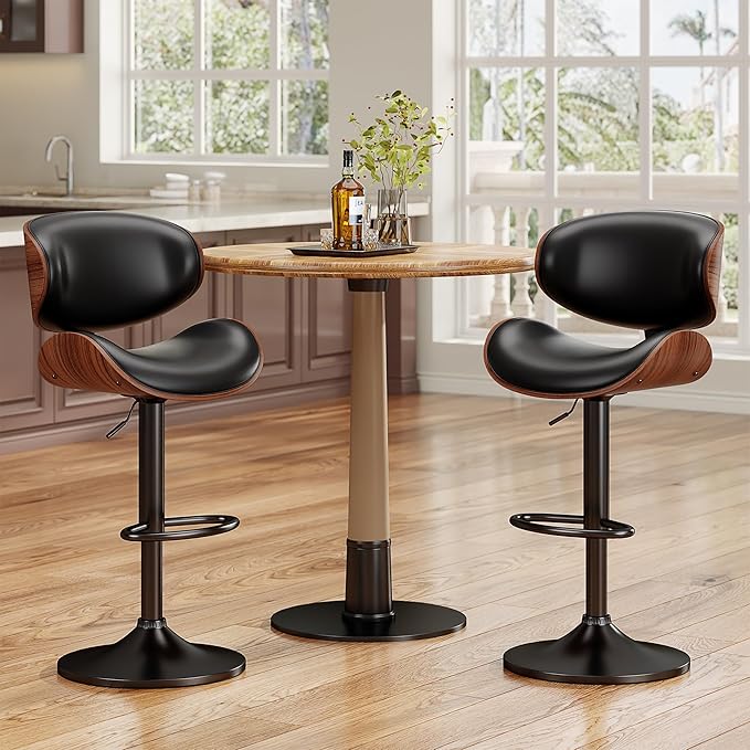 YaFiti Swivel Bar Stools Set of 2 - Image 7