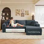 96" Sectional Couches for Living Room Cloud Couch Sofa - Image 5