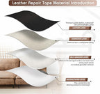 KING MOUNTAIN Leather Repair Patch, 2 Packs 9 x 11 Inches self Adhesive Leather - Image 3