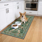 HEBE Boho Kitchen Rugs Set of 3, Non Slip Washable Kitchen Mats - Image 9