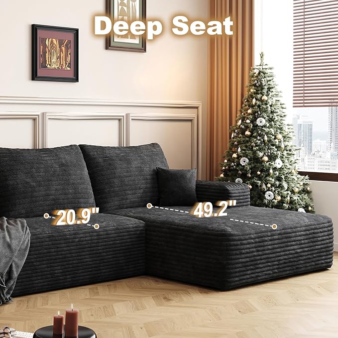 AUGOP 108" Sectional Couches for Living Room Modern Modular Sofa - Image 9