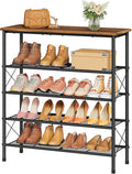 Tajsoon 5 Tier Shoe Rack Organizer by Tajsoon