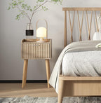 LAATOOREE Nightstand Set of 2, Small Bed Side Table - Image 2