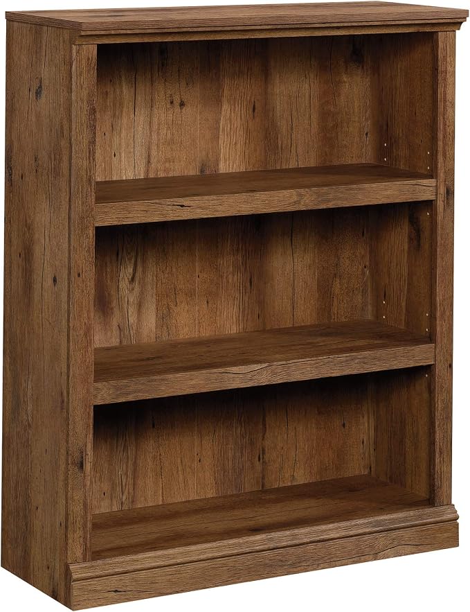 Sauder 3 Tier Book Shelf Wooden Bookcase Multipurpose Bookshelf by SAUDER%C2%AE