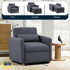 Serta® Corwin 36" Convertible Accent Chair, Dreamcoil® Comfort, FingerGuard® - Image 7