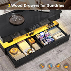 SEDETA 47.2" Lift Top Coffee Table, Coffee Tables - Image 5