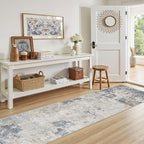 UERMEI 2x8 Washable Runner Rug for Hallway, Non Slip Low Pile Kitchen Carpet - Image 9